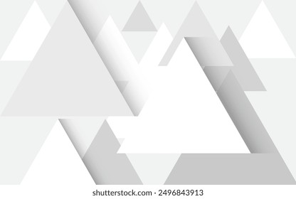 fondo abstracto triángulo blanco geométrico y líneas blancas, utilizado en medios de trabajo de ilustración gráfica u otros, ilustración 2d