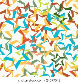 Abstract background from geometrical figures. Seamless pattern. Vector.