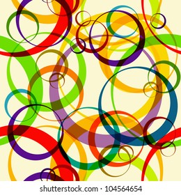Abstract background from geometrical figures. Vector illustration.