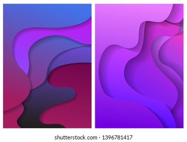 Abstract background from geometrical figures. Vector seamless illustration.