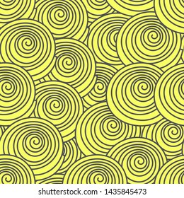 Abstract background from geometrical figures. Vector seamless illustration.