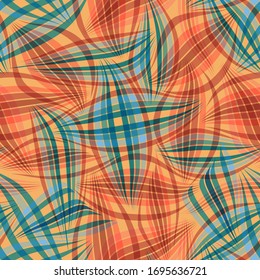 Abstract background from geometrical figures. Vector seamless illustration.