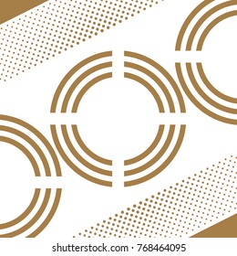 Abstract background with a geometrical pattern.