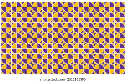 Abstract background, geometrical pattern. Modern design. Diagonal line. Circle pattern. color flower shape on square background.