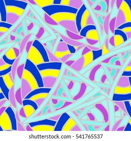 Abstract background of geometrical patterns drawing
