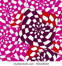 Abstract background of geometrical patterns drawing 