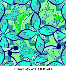 Abstract background of geometrical patterns drawing