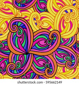 Abstract background of geometrical patterns drawing