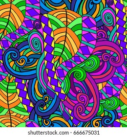 Abstract background of geometrical patterns drawing