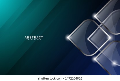 Abstract background with geometrical shapes