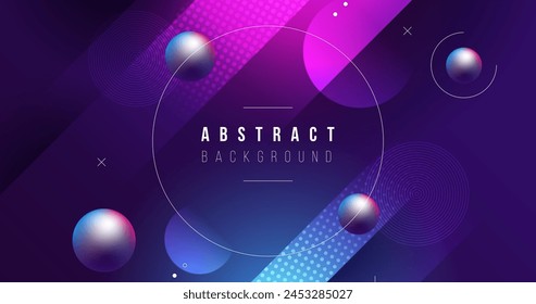 Abstract background with geometrical shapes vector design in eps 10