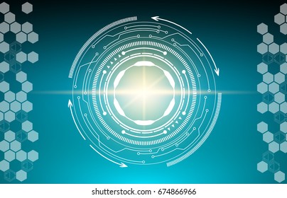 Abstract background, geometry, concept