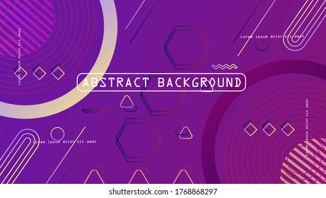 abstract background geometry. memphis style. beautiful for wallpaper and your website