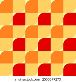 Abstract background geometry minimalistic. Vector seamless zig zag pattern with colorful 70s colors. ready to use for textile, cloth, wrap and other.