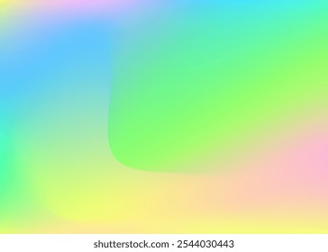 Abstract Background. Girlie Paper. Pearlescent Texture. Yellow Blur Gradient. Hologram Gradient. Metal Concept. Pop Minimalist Backdrop. Shiny Card. Blue Abstract Background