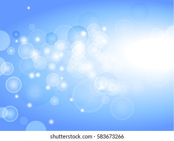 abstract background with glare texture blue