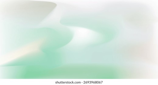 Fondo Abstractas de refracción de vidrio en color blanco y verde azulado simple