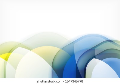 Abstract background - glass shiny transprent hexagon shapes overlapping eath other. Vector Illustration For Wallpaper, Banner, Background, Card, Book Illustration, landing page