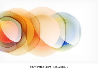 Abstract background - glass shiny transprent hexagon shapes overlapping eath other. Vector Illustration For Wallpaper, Banner, Background, Card, Book Illustration, landing page - Powered by Shutterstock - Get 15% off with code: PIKWIZARD15