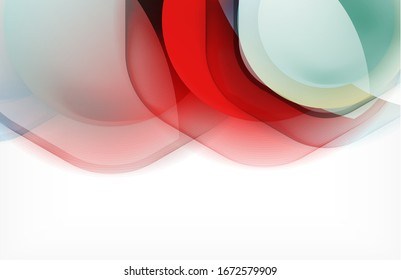 Abstract background - glass shiny transprent hexagon shapes overlapping eath other. Vector Illustration For Wallpaper, Banner, Background, Card, Book Illustration, landing page