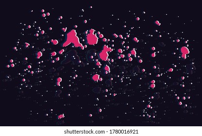 Abstract background with glitch effect, distortion, seamless texture, random horizontal black and white lines for design concepts, posters, banners, web, presentations and prints. Vector illustration.