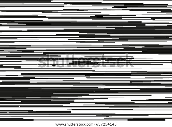 Abstract Background Glitched Horizontal Stripes Stream Stock Vector Royalty Free 637254145