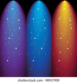 abstract background with glitter