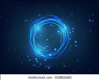 abstract background of glow digital line. Concept for cyber security for future digital technology. it can be use for data and network business management. vector illustration