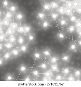  Abstract background with glow and light magic neon. Vector illustration. 
