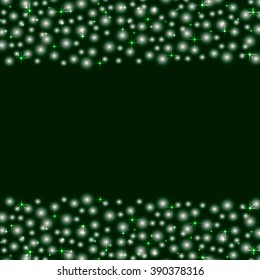 abstract background with glow on green
