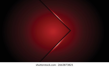 Abstract background with glowing arrow frames pointing right, set on a gradient surface. Perfect for tech, sci-fi, gaming, and modern digital design projects.
