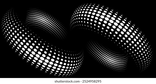 abstract background with glowing circles. Swirl circular lines pattern. Geometric spiral. Twirl element. Modern graphic design. Futuristic technology concept.