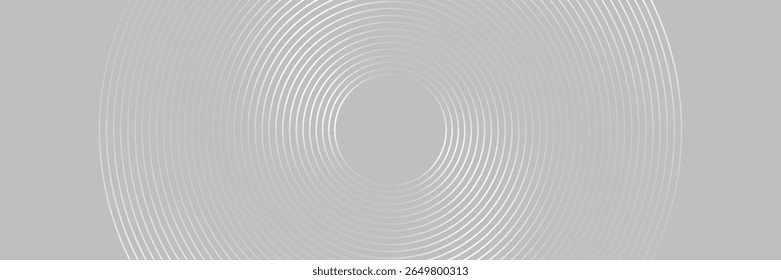 Fondo abstracto con círculos brillantes. Patrón de líneas circulares. Espiral geométrica. Elemento giratorio. Diseño gráfico moderno 

