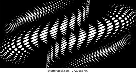 plano de fundo abstrato com círculos brilhantes. Padrão de linhas circulares giratórias. Espiral geométrica. Elemento de giro. Design gráfico moderno. Conceito de tecnologia futurista.

