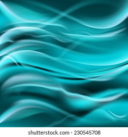 Abstract background of glowing curved lines