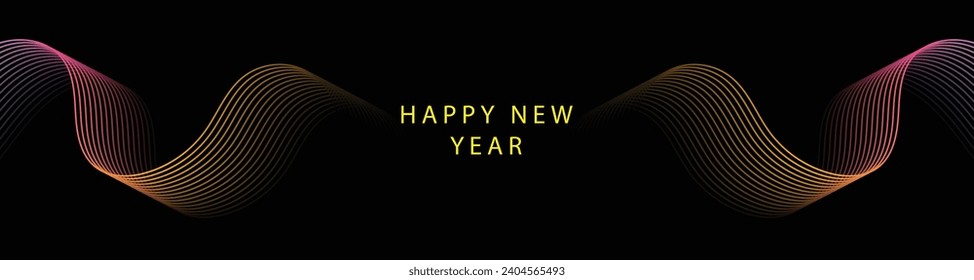 abstract background with glowing geometric lines. Futuristic technology concept. Suit for poster, banner, brochure, corporate, website etc