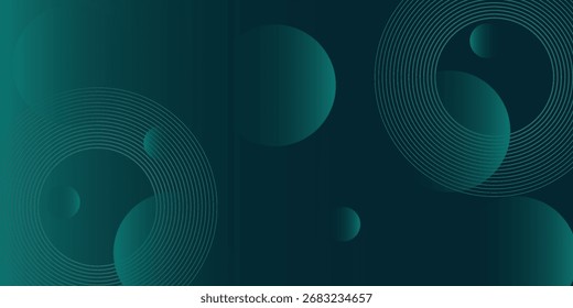Abstract background with glowing geometric lines and halftone decoration. Futuristic technology concept. Vector eps10