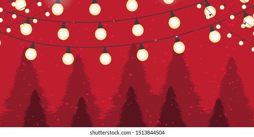 Abstract background. Glowing light bulbs design