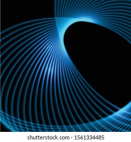 Abstract background with a glowing lines design