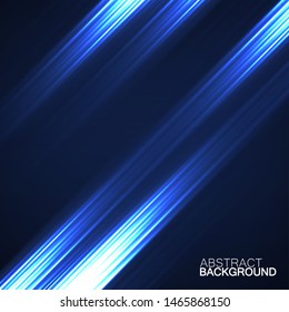 Abstract background with glowing lines, neon stripes