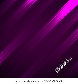 Abstract background with glowing lines, neon stripes