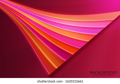 Abstract background with Glowing lines neon lights. and Music Digital Equalizer. and design with golden light of neon. and graphic design element for invitation.and backdrop.
