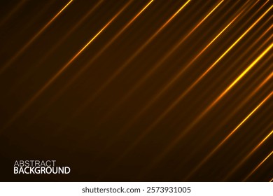 Abstract background with glowing lines, neon stripes, technology concept
