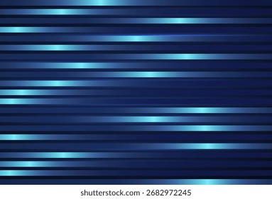 Fondo Abstractas con líneas brillantes, rayas de neón, concepto de tecnología