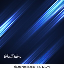 Abstract background with glowing lines, neon stripes, vector illustration, eps 10