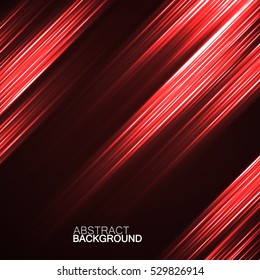 Abstract background with glowing lines, neon stripes, vector illustration, eps 10