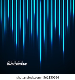 Abstract background with glowing lines, neon stripes, vector illustration, eps 10