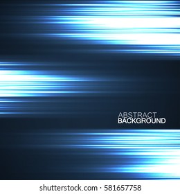 Abstract background with glowing lines, neon stripes, vector illustration, eps 10