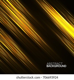 Abstract background with glowing lines, neon stripes, vector illustration, eps 10
