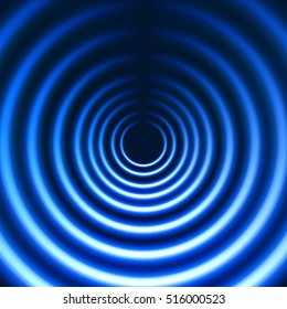 Abstract Background Glowing neon Circle vector illustration.